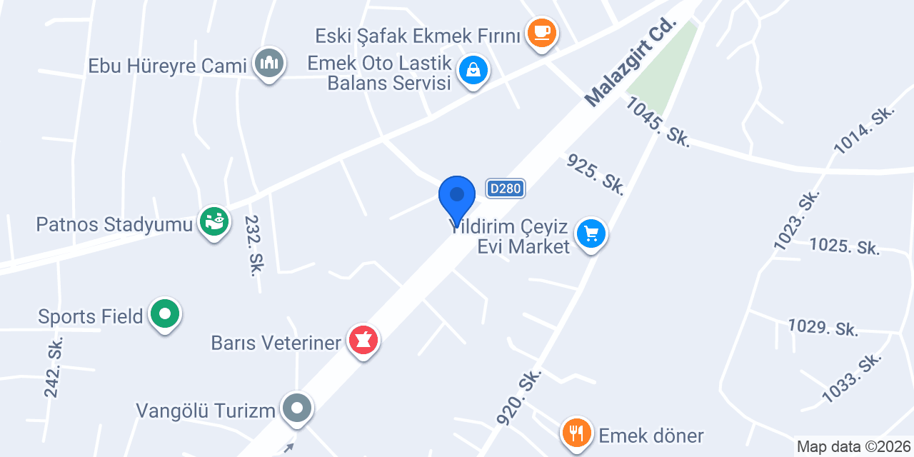 barış inşaat yapı malzemeleri Mesut Barış konumu