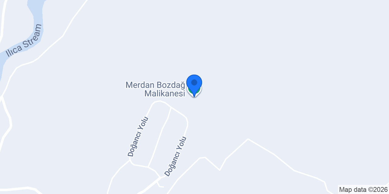Merdan Bozdağ Malikanesi konumu