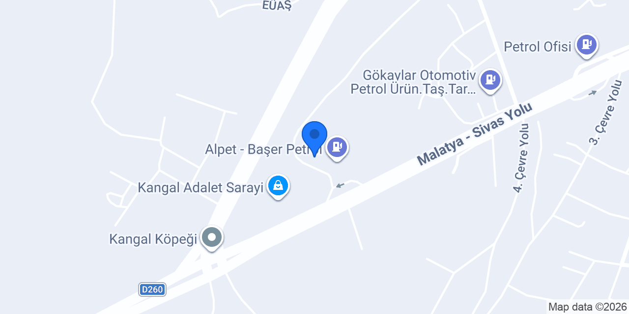 Batur Oto Lastik konumu