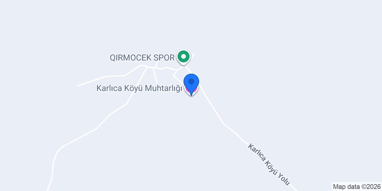 Karlıca Köyü Muhtarlığı konumu