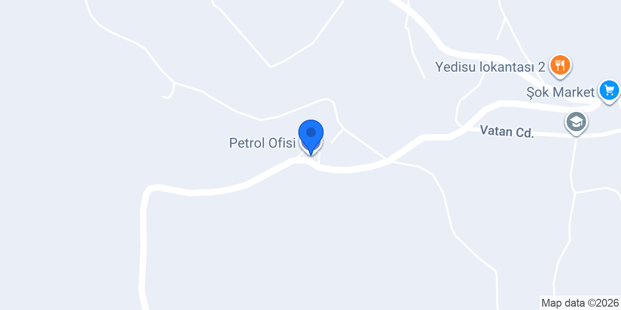 Petrol Ofisi konumu