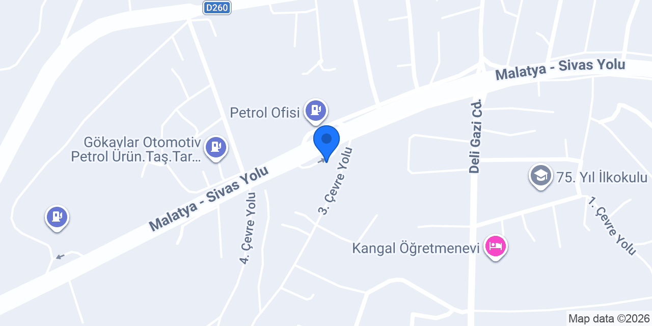 Petrol Ofisi konumu