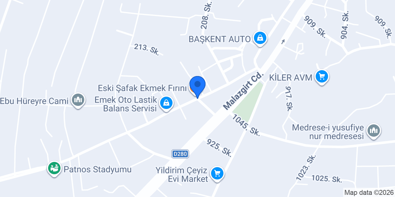 Baban dekorasyon konumu