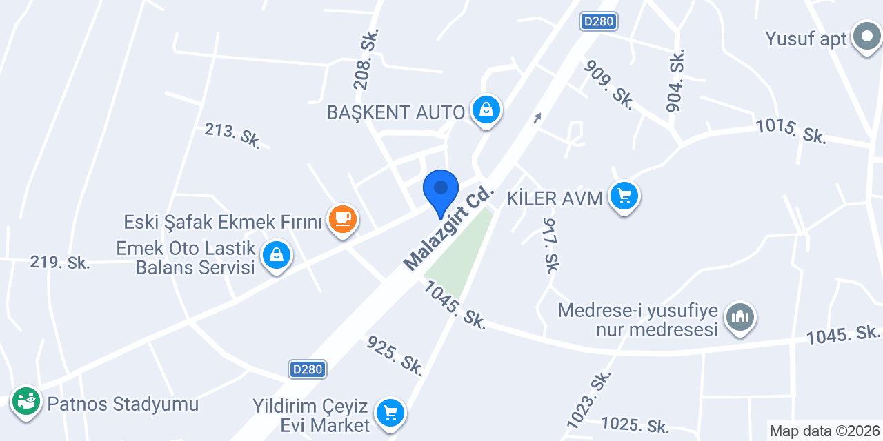 HAKAN TUNÇ DEKOR MOBİLYA konumu