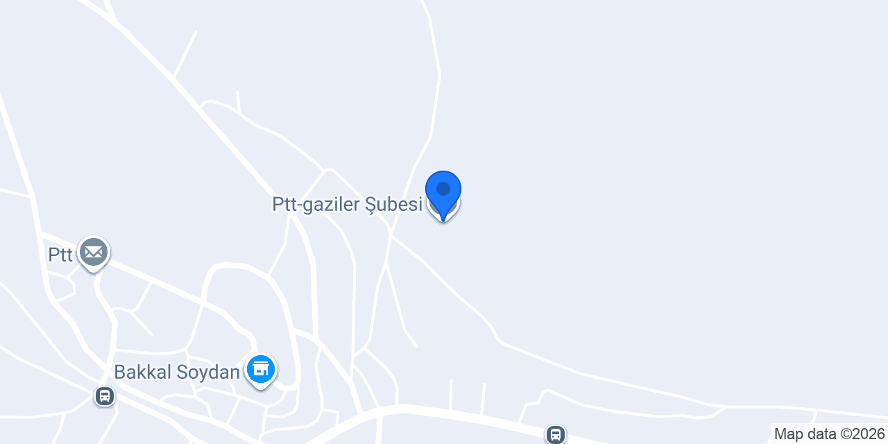 Ptt-gaziler Şubesi konumu