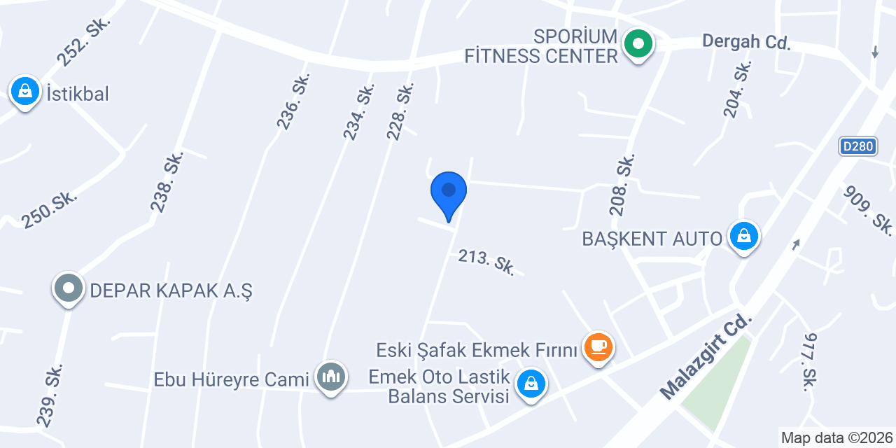 Emir mobilya ve dekorasyon konumu