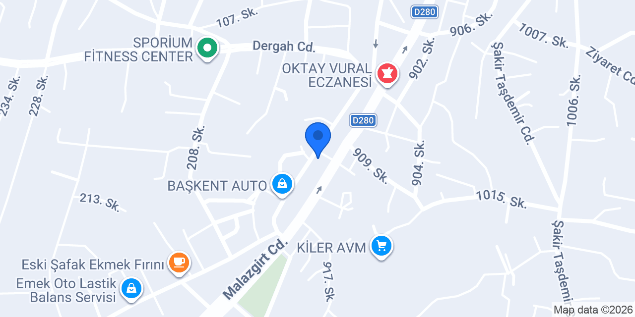 Galeri TOPRAK konumu
