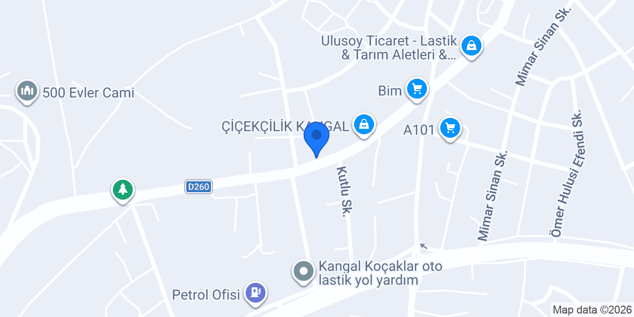 Erbe Makine konumu