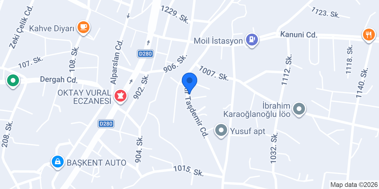ENA TURİZM konumu