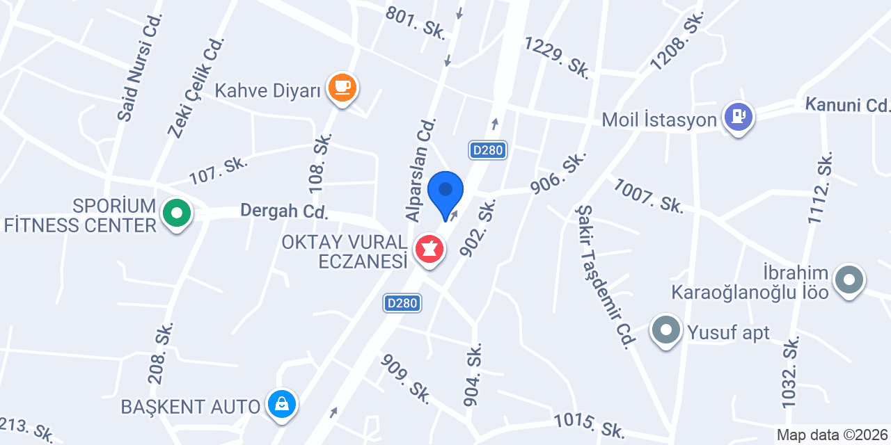 yıldız veteriner kliniği konumu