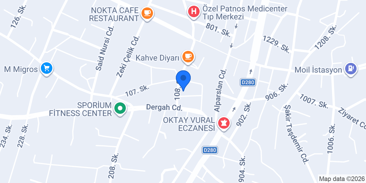 Kalamar Balık&Cafe konumu