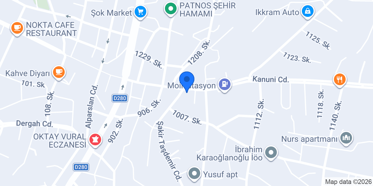 Sevmiş Eczanesi konumu