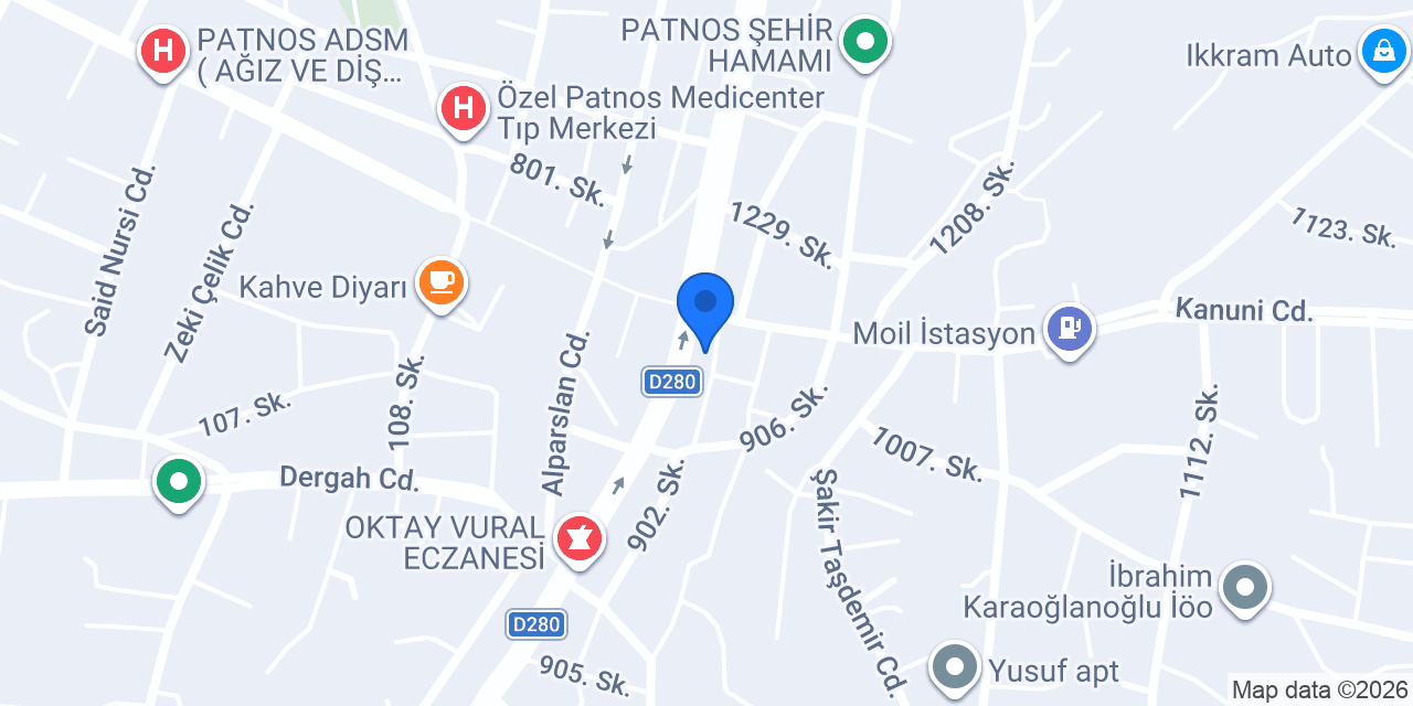 Emre erkek kuaförü konumu
