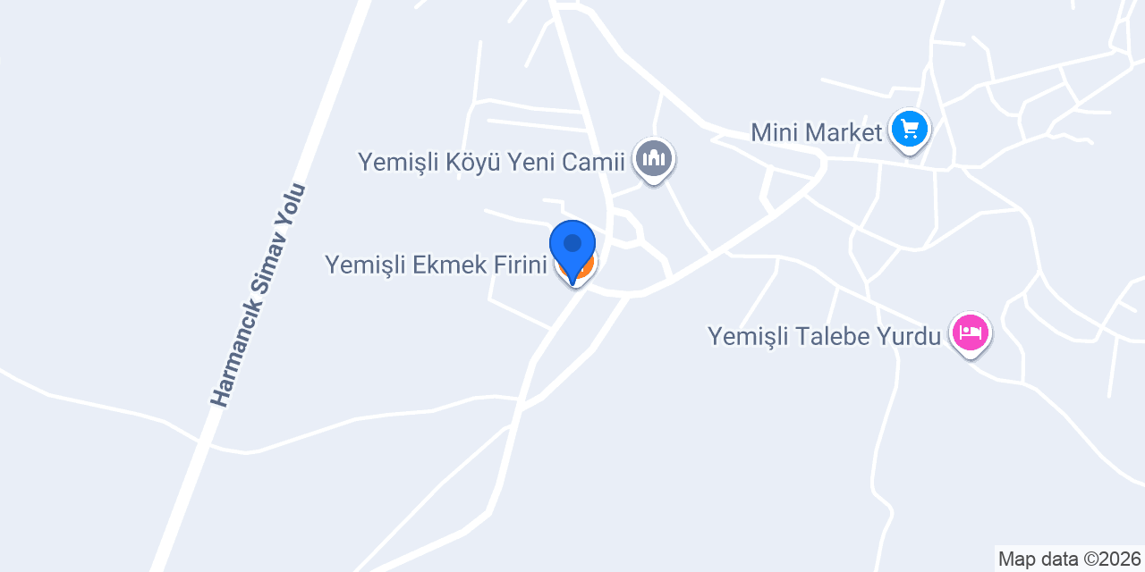 Yemişli Ekmek Firini konumu