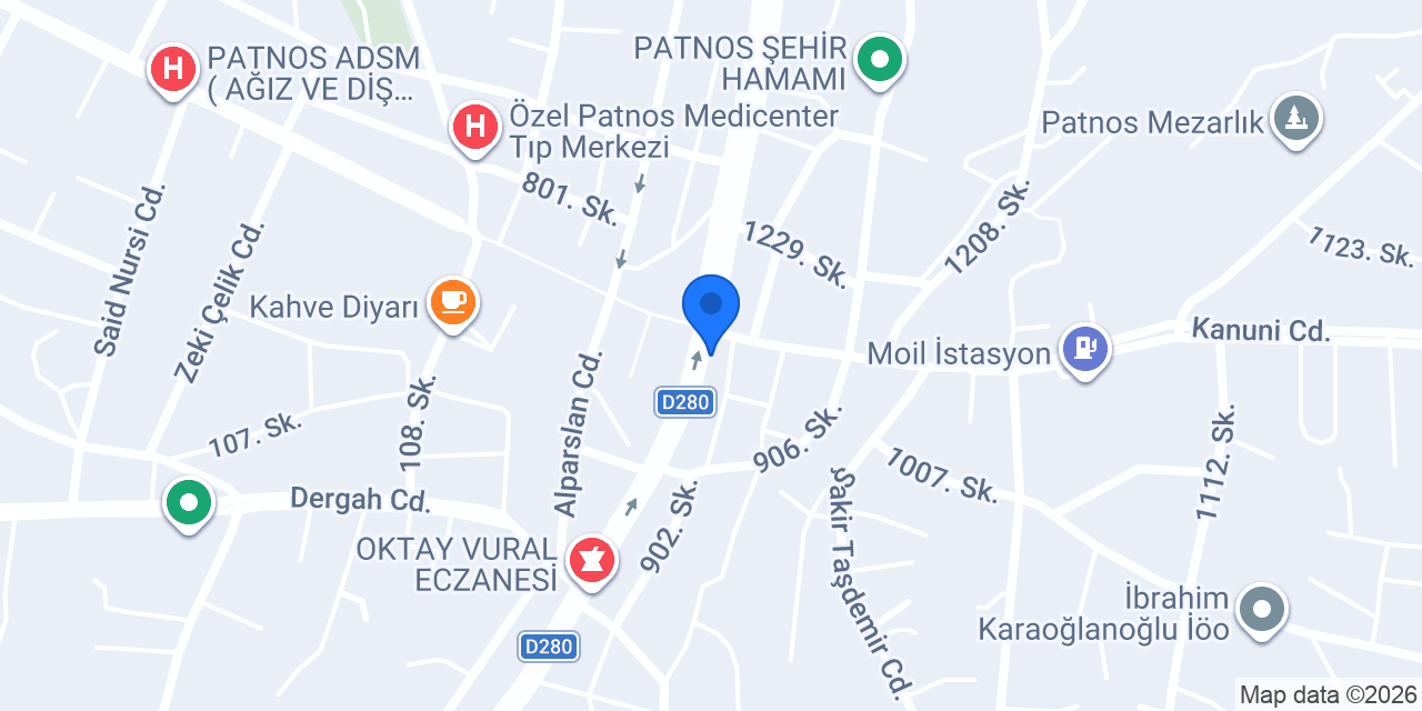 Merinos Sanat Halı konumu