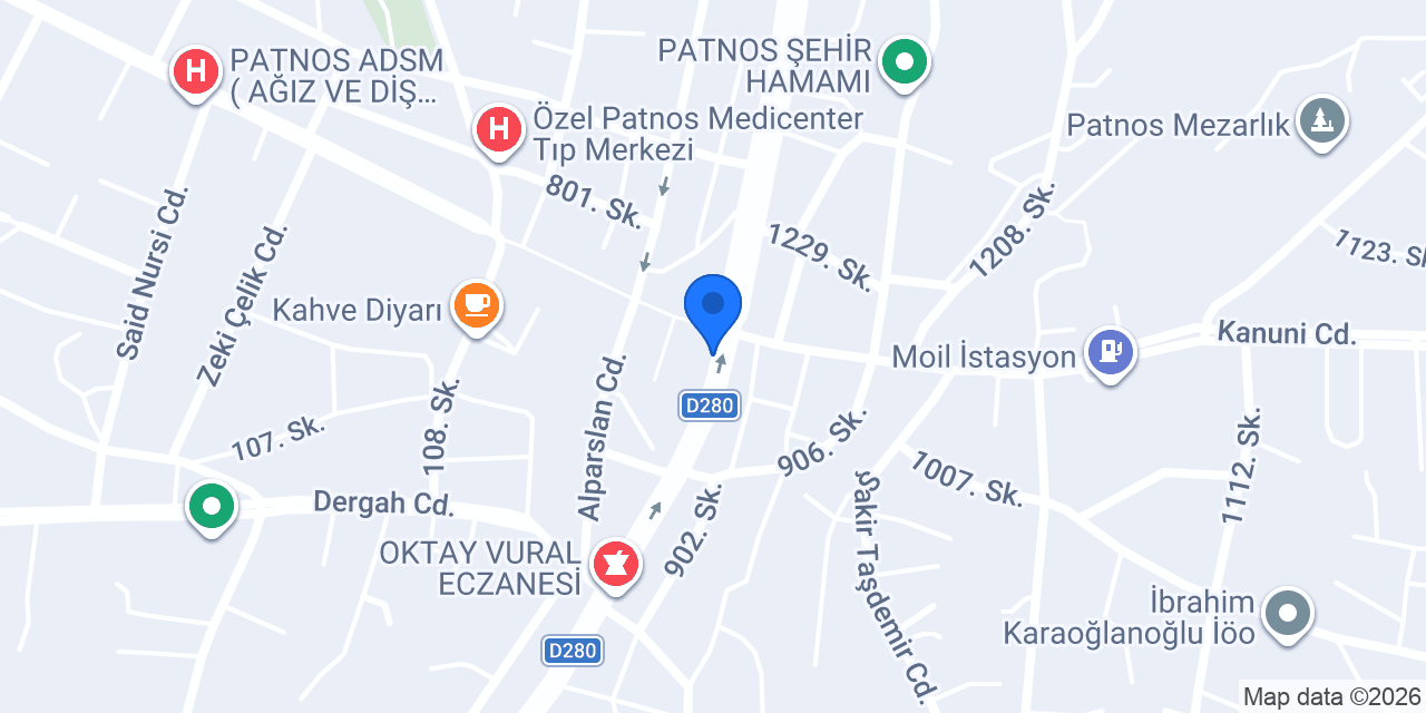 Emin Kuyumculuk konumu
