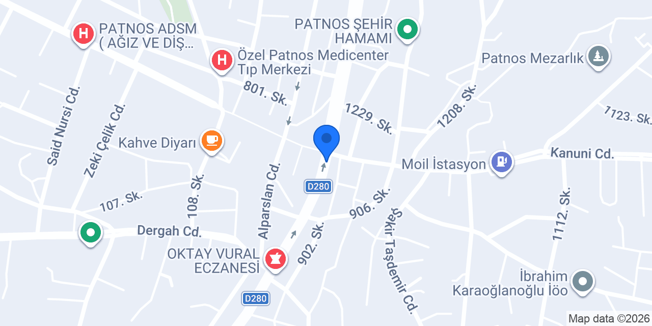 PATNOS İTİMAT konumu