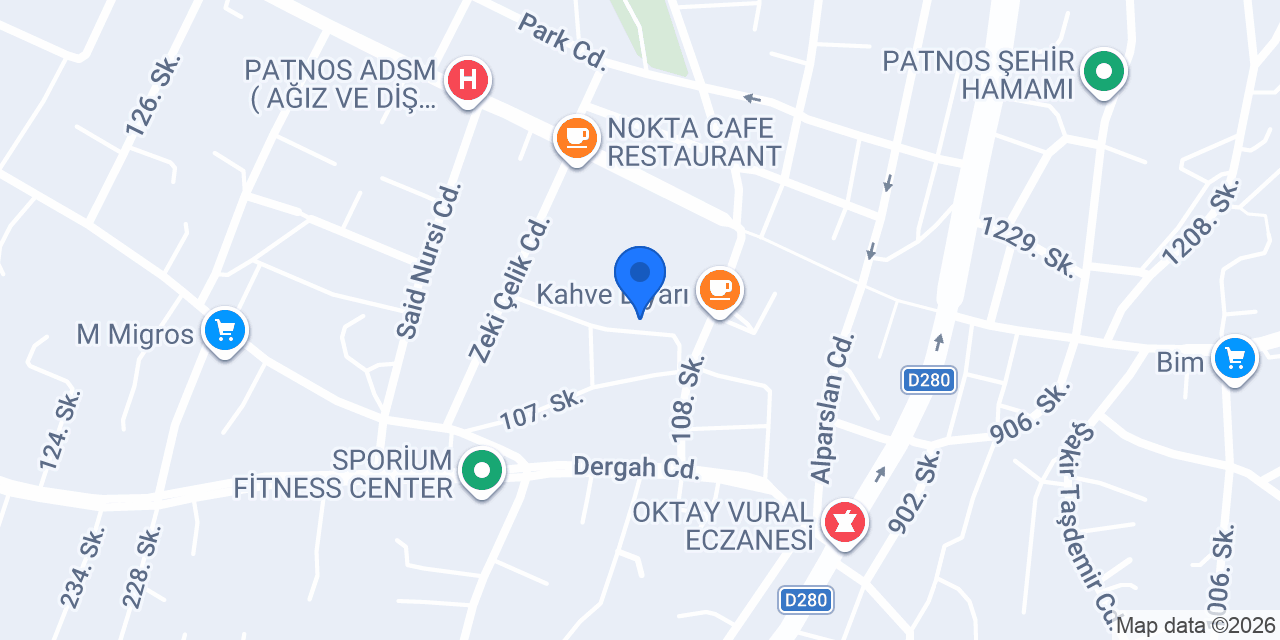 ALL-MİR RENT A CAR konumu