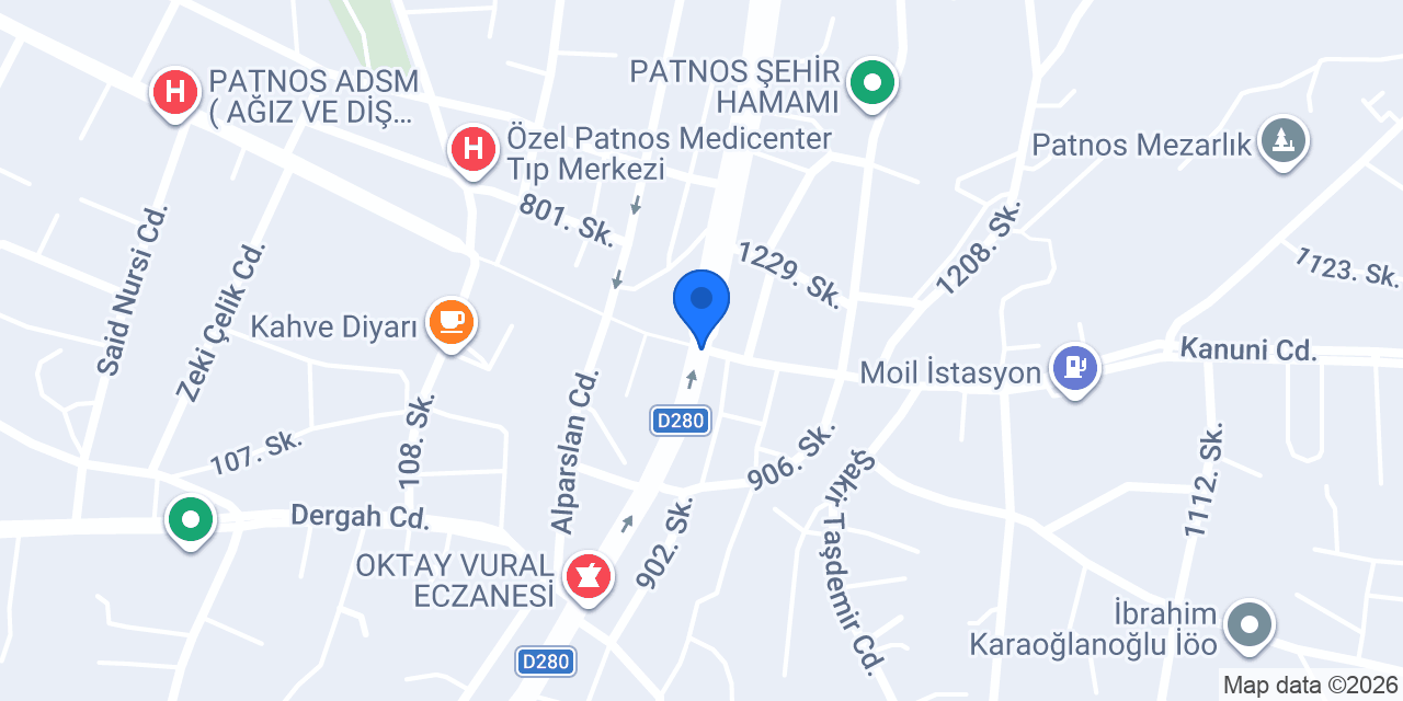 Patnos taksi konumu