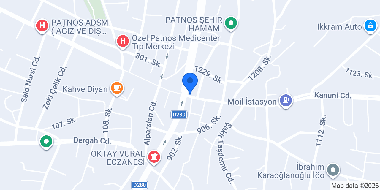 YALÇIN ECZANESİ konumu