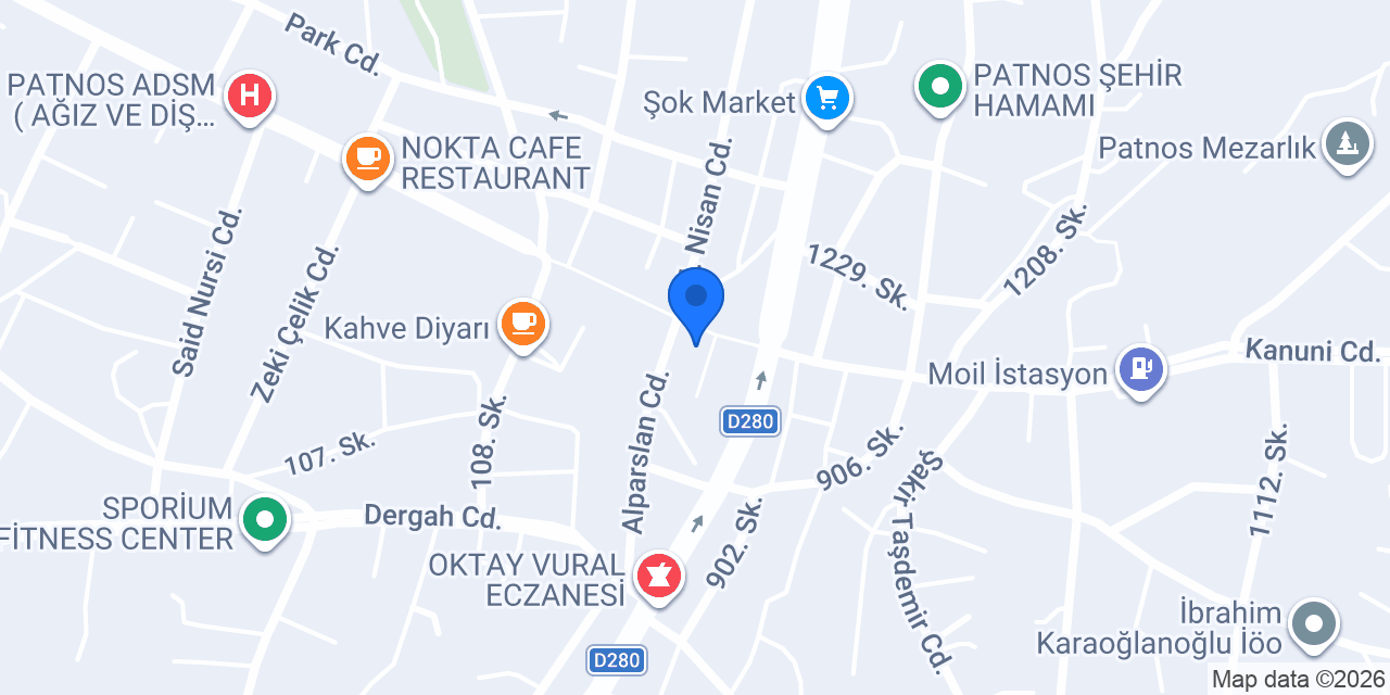 Patnos tütün ve nargile konumu