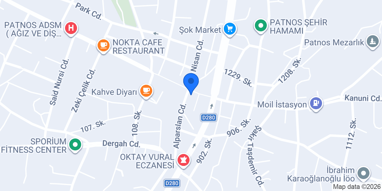 Cerrahpaşa eczanesi konumu