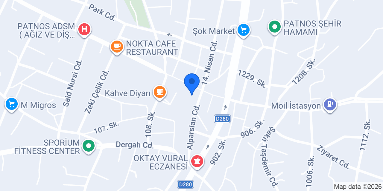 Şifa Eczanesi konumu