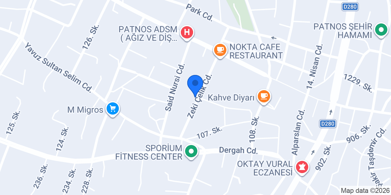 PATNOS ÇİÇEKÇİLİK STAR 2000 konumu