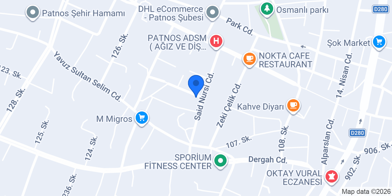 Merkez spot konumu