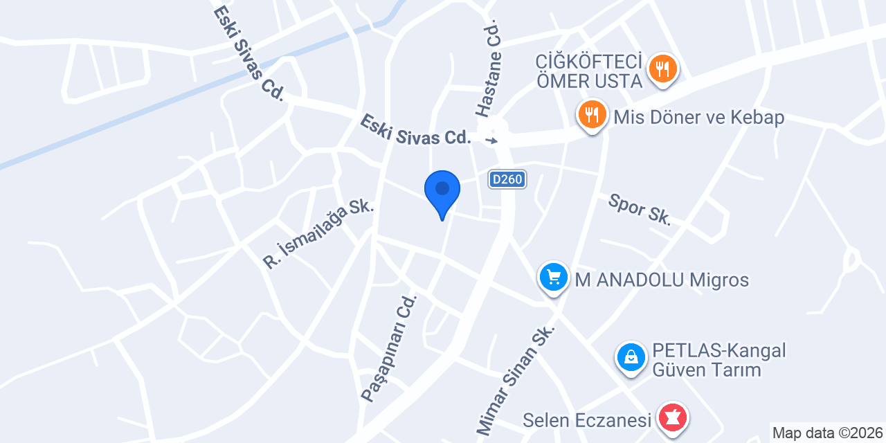 Göktaşlar Gıda konumu