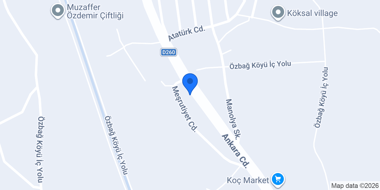 Özkale Gençlik Çay Evi konumu