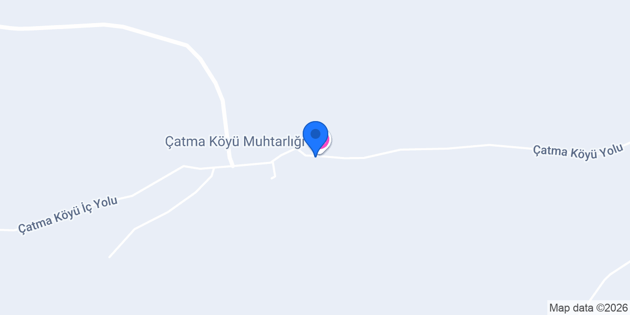 Çatma İlköğretim Okulu konumu