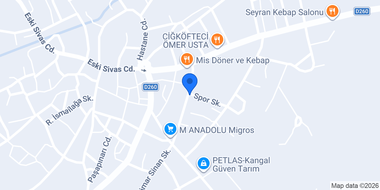 Sütler Gıda konumu