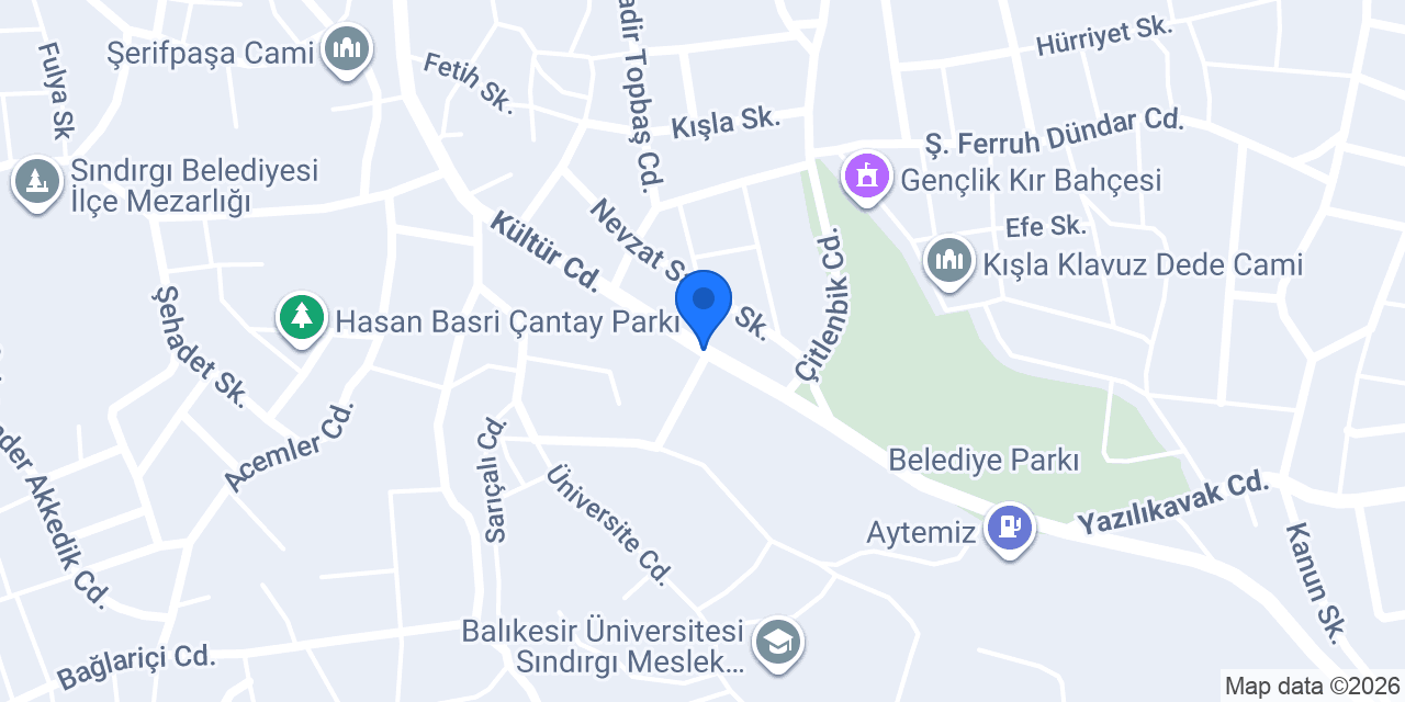 Yurdakul Eczanesi konumu