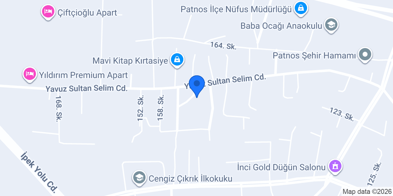 Poyraz apart konumu