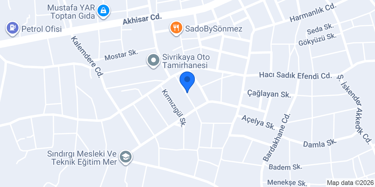 MİRAÇ KOLTUK DÖŞEME konumu