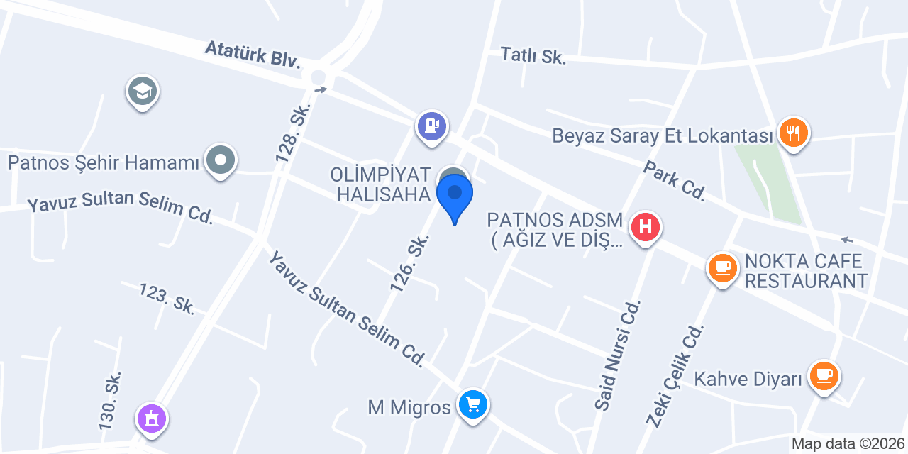 ELİT Apart Otel konumu