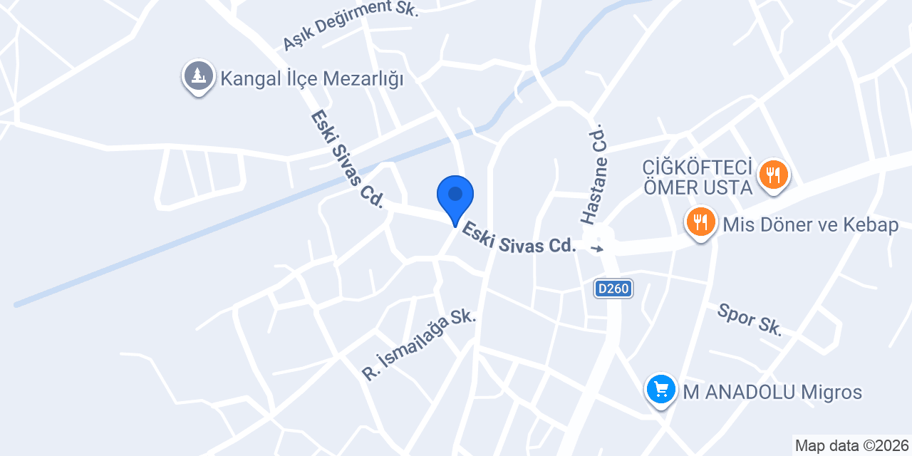 Öztekin Ticaret konumu