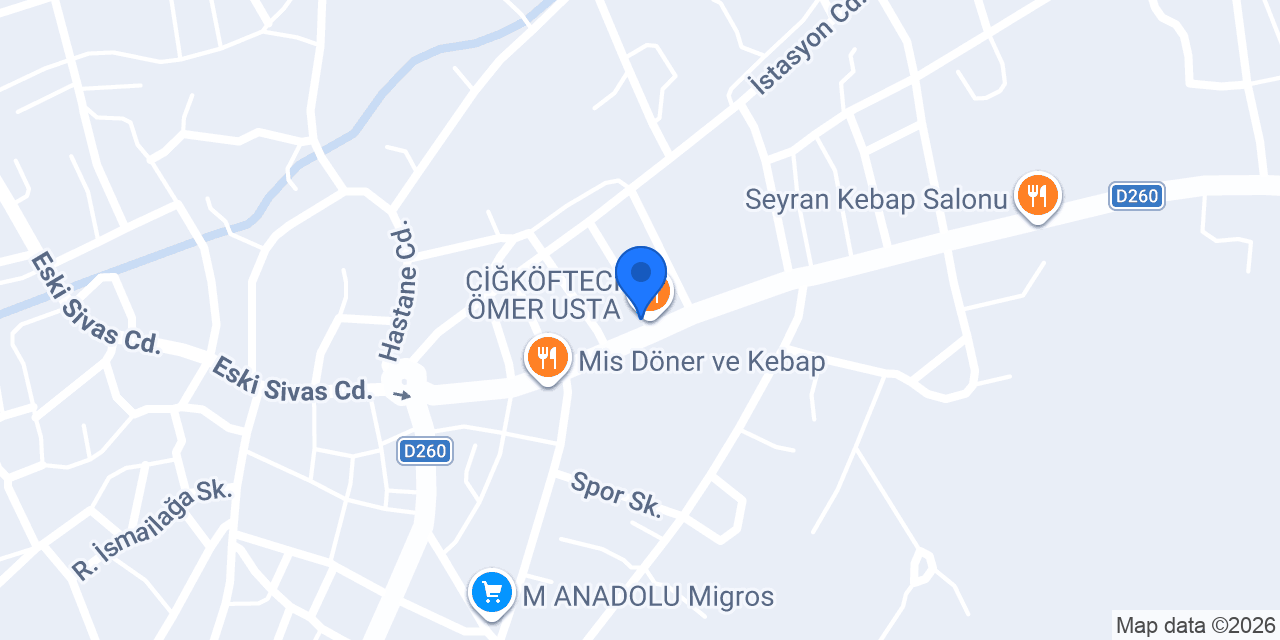 Diş Hekimi Mehmet Eren Köroğlu konumu