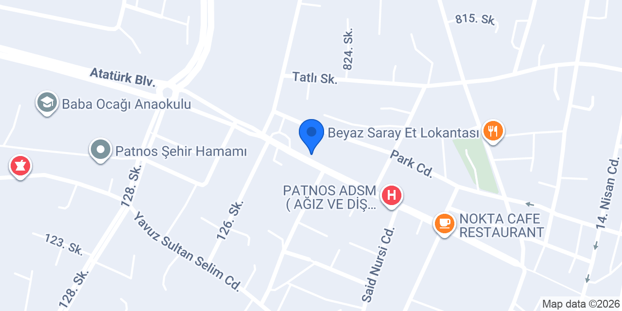 Mevlana ekmek ve unlu mamüler konumu