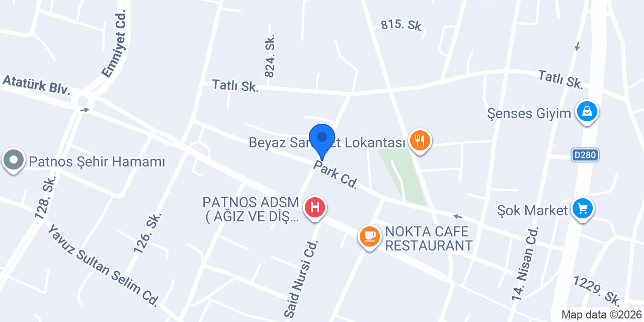 Kızılay-patnos Şubesi konumu