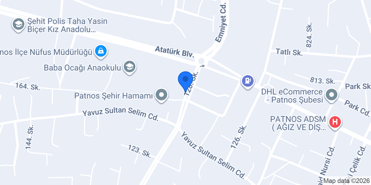 ÇAVUŞOĞLU APART OTEL konumu