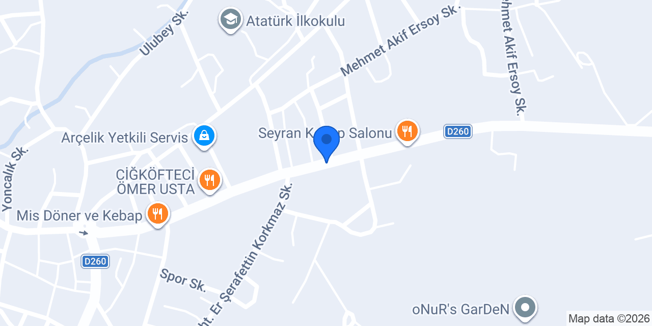 BAŞEROĞULLARI İNŞAAT MALZEMELERİ konumu