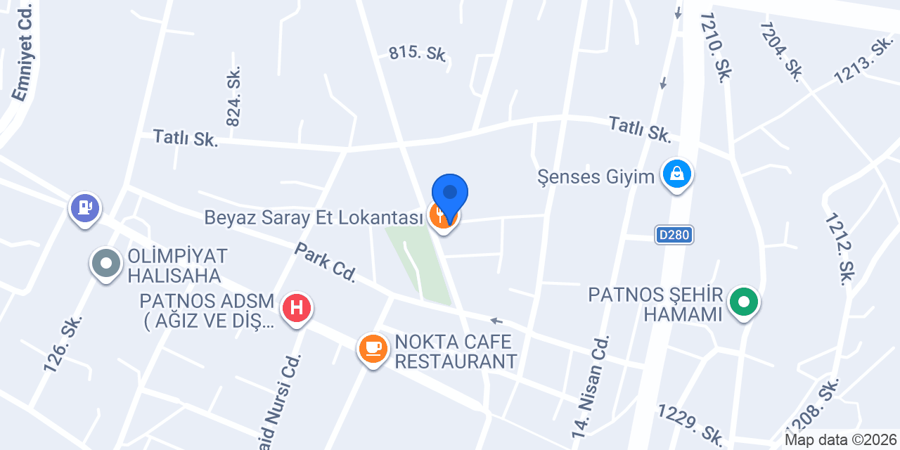 Patnos Güneş apart konumu