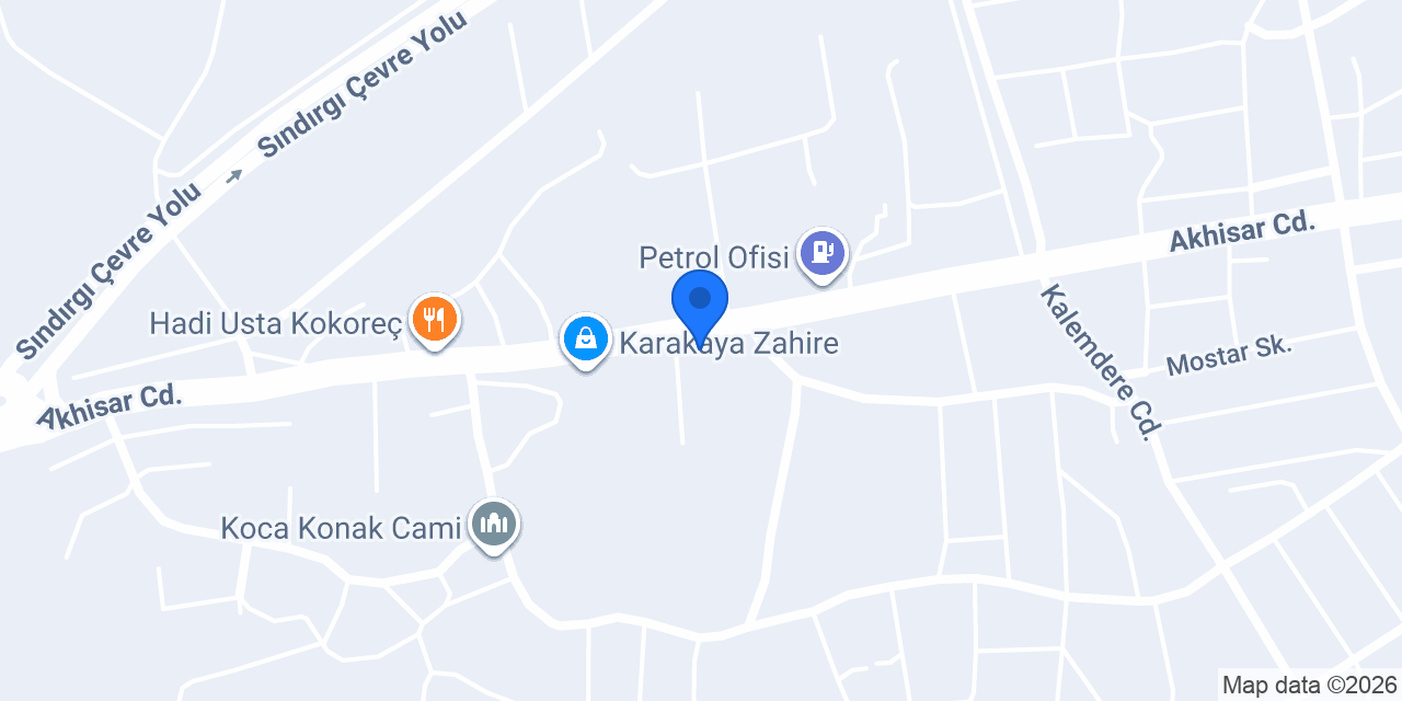 Yıldırım Tarım Ürünleri konumu