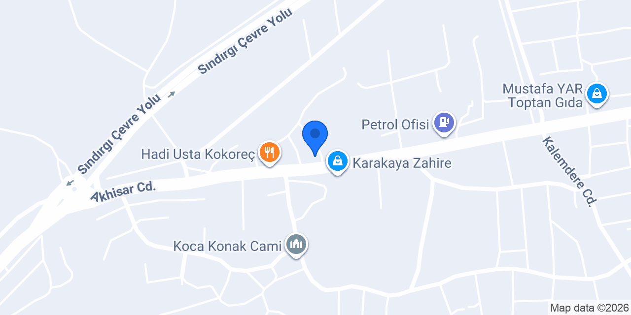 Sadıç Büfe Tekel Market konumu