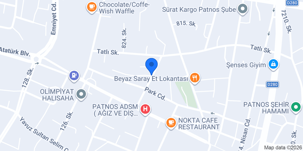 Patnos Halk Eğitim Merkezi konumu