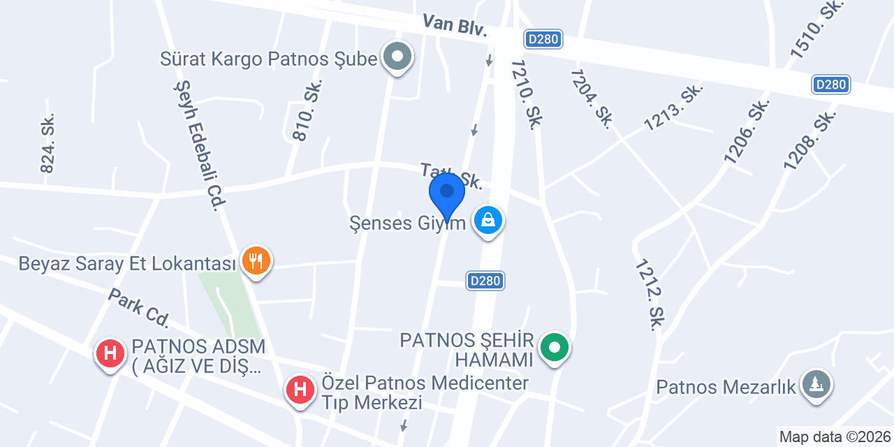 Yıldırımlar Mobilya konumu