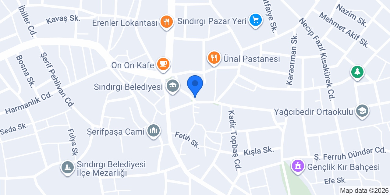 Aslan Veteriner Kliniği konumu