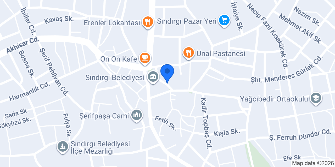 Battalbey çiğ köfte konumu